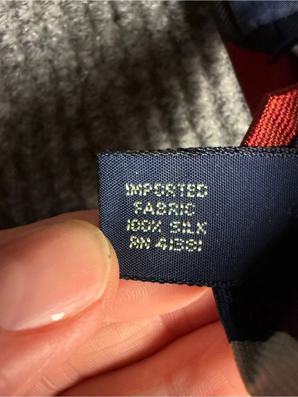 Polo Ralph Lauren Striped Silk Tie in Navy, Red, Black and Gold